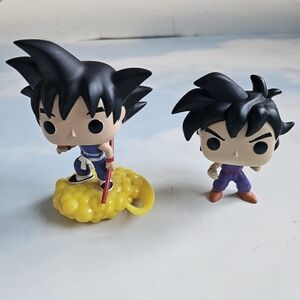 Dragon Ball Z Funko Pops Figures Set Funko Goku Gohan Set Collectible Rare Anime
